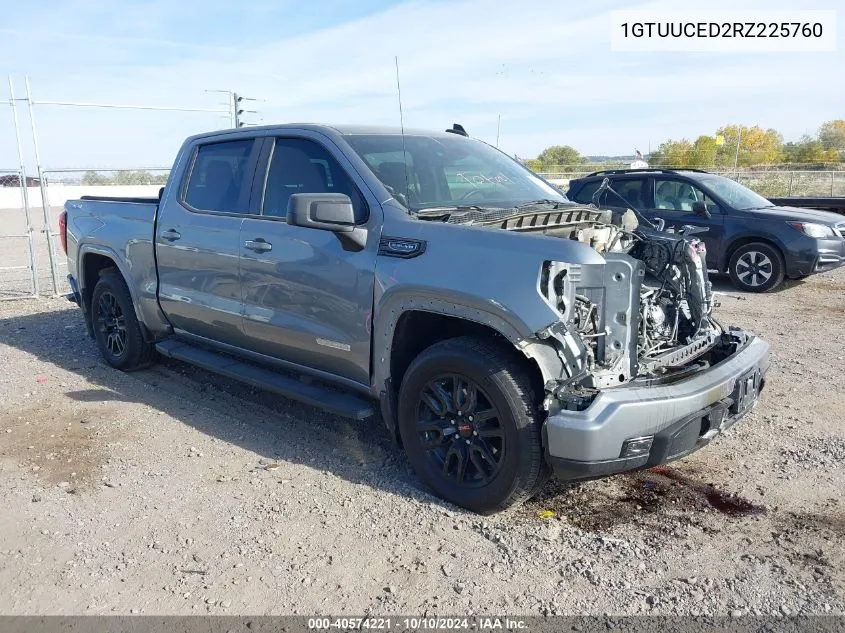 2024 GMC Sierra 1500 4Wd Short Box Elevation With 3Sb VIN: 1GTUUCED2RZ225760 Lot: 40574221