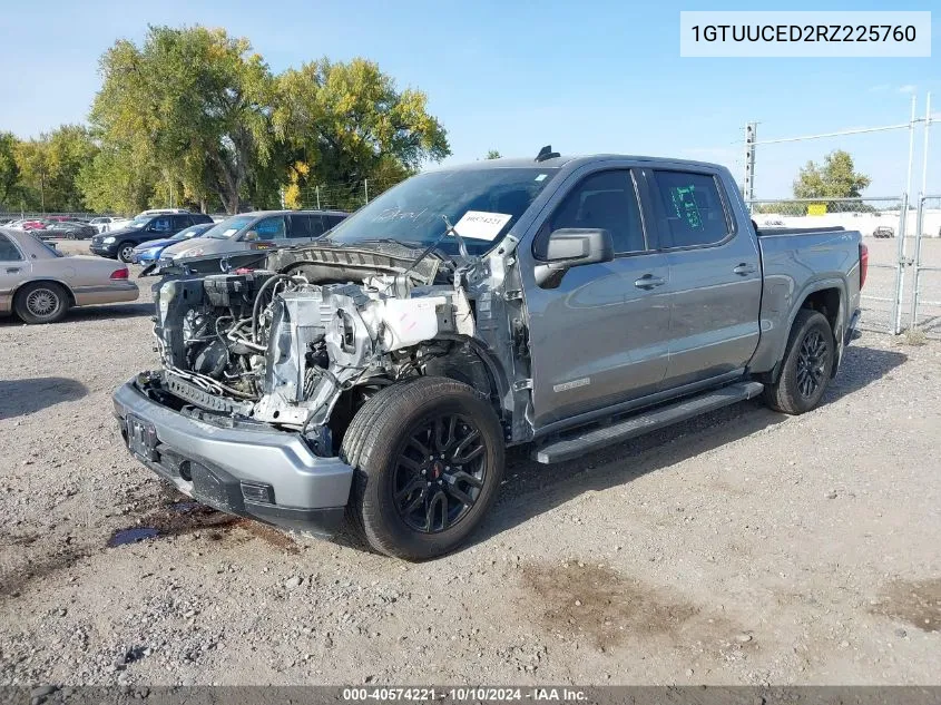 2024 GMC Sierra 1500 4Wd Short Box Elevation With 3Sb VIN: 1GTUUCED2RZ225760 Lot: 40574221