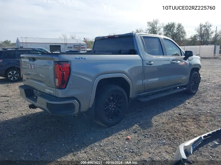 2024 GMC Sierra 1500 4Wd Short Box Elevation With 3Sb VIN: 1GTUUCED2RZ225760 Lot: 40574221