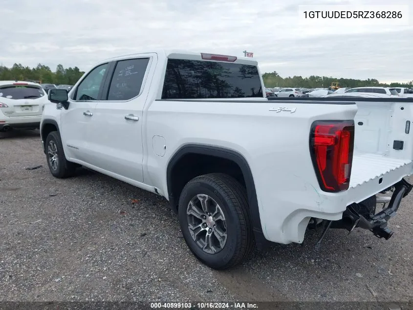 1GTUUDED5RZ368286 2024 GMC Sierra 1500 4Wd Short Box Slt