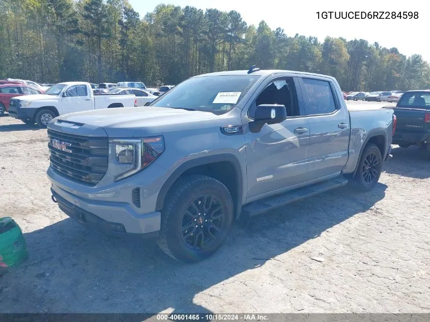 2024 GMC Sierra 1500 4Wd Short Box Elevation With 3Sb VIN: 1GTUUCED6RZ284598 Lot: 40601465