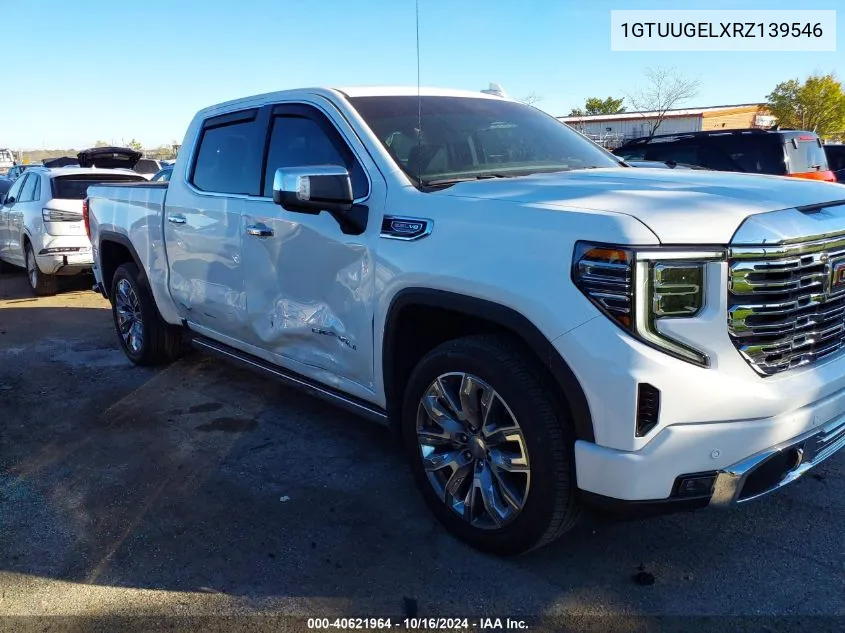 2024 GMC Sierra 1500 4Wd Short Box Denali VIN: 1GTUUGELXRZ139546 Lot: 40621964