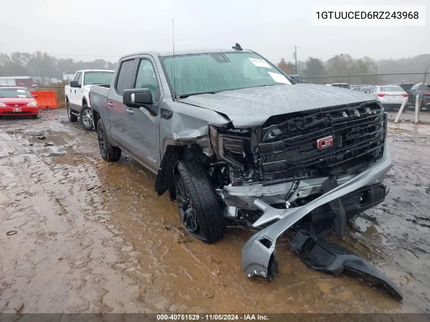 2024 GMC Sierra 1500 4Wd Short Box Elevation With 3Sb VIN: 1GTUUCED6RZ243968 Lot: 40751529