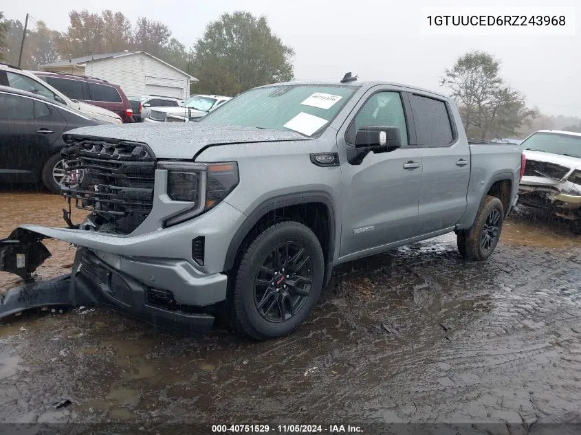 2024 GMC Sierra 1500 4Wd Short Box Elevation With 3Sb VIN: 1GTUUCED6RZ243968 Lot: 40751529