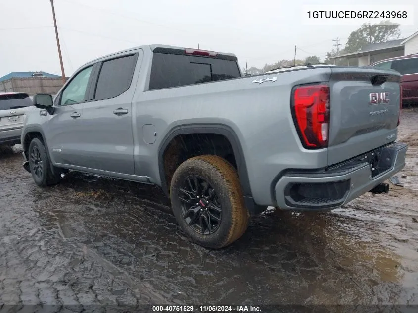 2024 GMC Sierra 1500 4Wd Short Box Elevation With 3Sb VIN: 1GTUUCED6RZ243968 Lot: 40751529