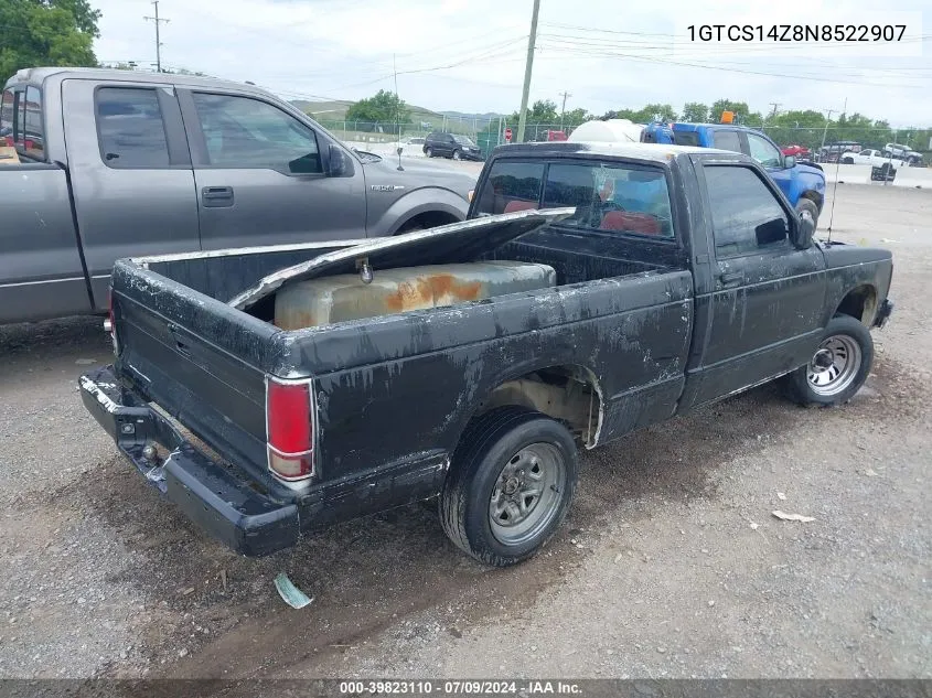 1GTCS14Z8N8522907 1992 GMC Sonoma