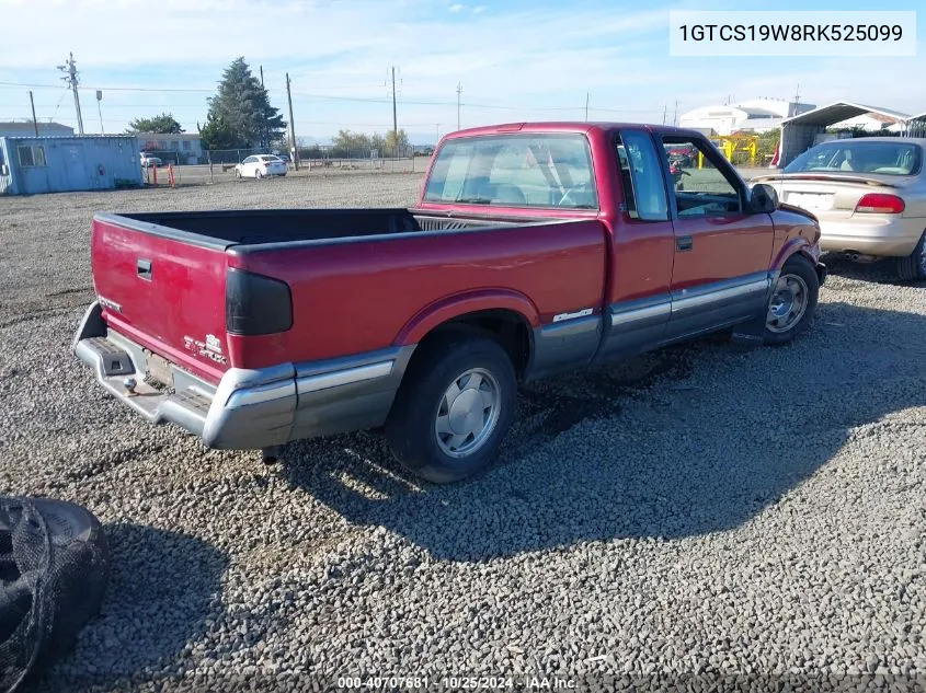 1GTCS19W8RK525099 1994 GMC Sonoma