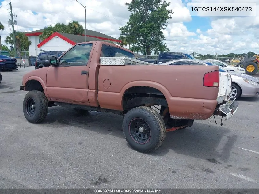 1995 GMC Sonoma VIN: 1GTCS144XSK540473 Lot: 39724148