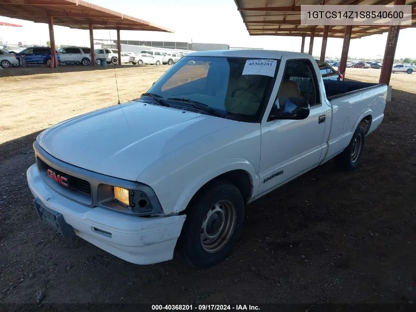 1GTCS14Z1S8540600 1995 GMC Sonoma