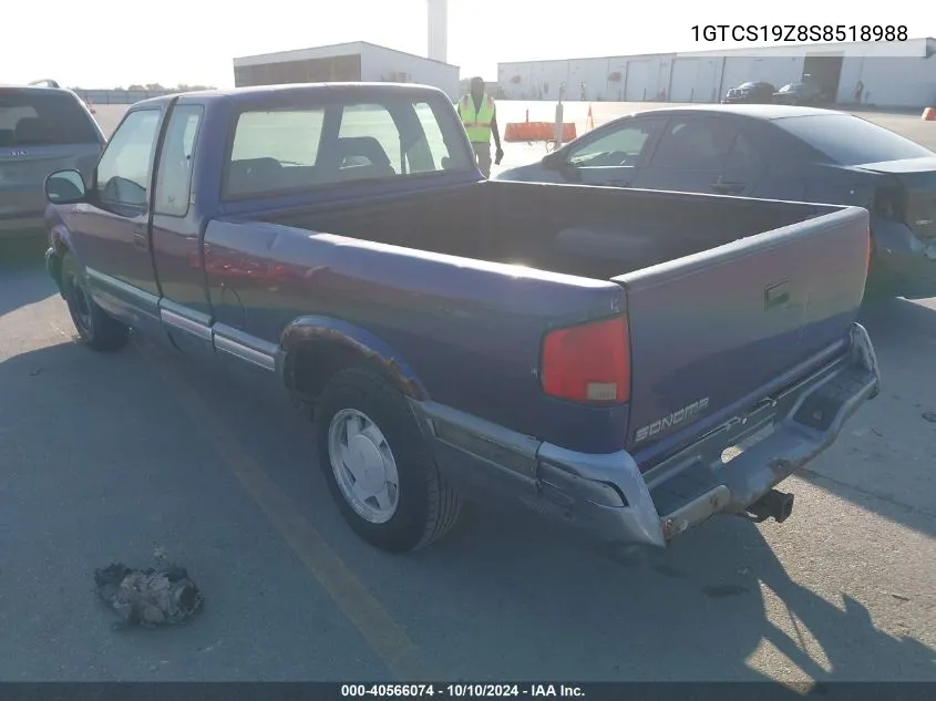 1GTCS19Z8S8518988 1995 GMC Sonoma