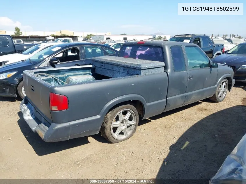 1996 GMC Sonoma VIN: 1GTCS1948T8502599 Lot: 39867950