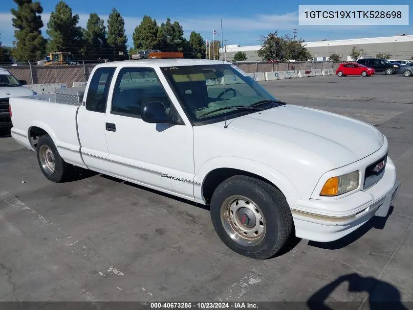 1996 GMC Sonoma VIN: 1GTCS19X1TK528698 Lot: 40673285