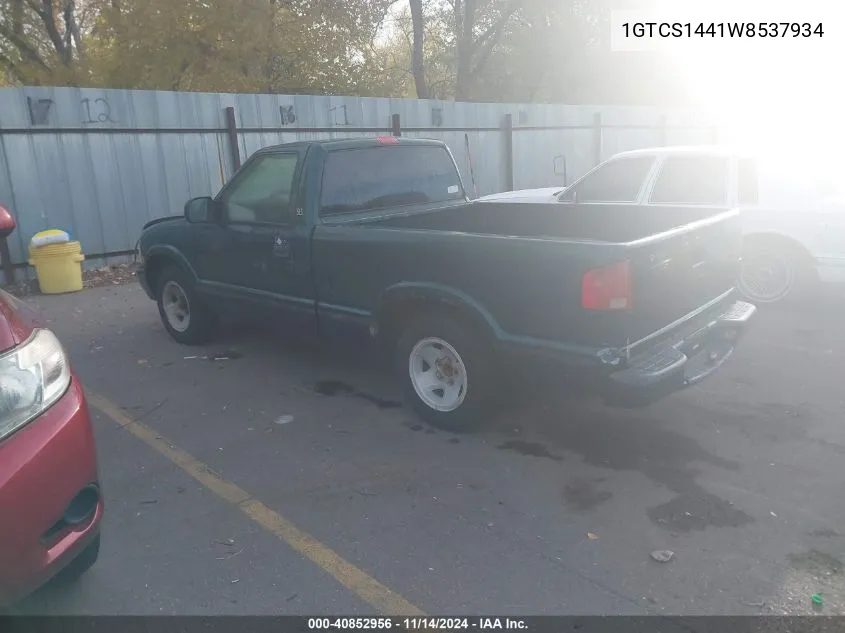 1998 GMC Sonoma Sls VIN: 1GTCS1441W8537934 Lot: 40852956