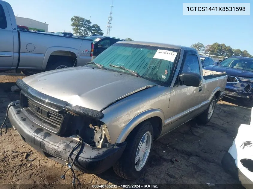 1GTCS1441X8531598 1999 GMC Sonoma Sls