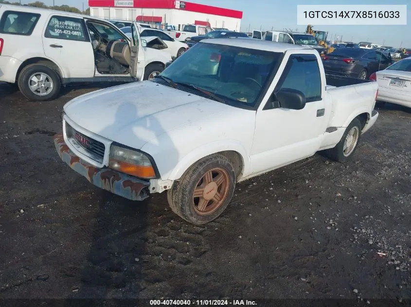 1GTCS14X7X8516033 1999 GMC Sonoma Sls