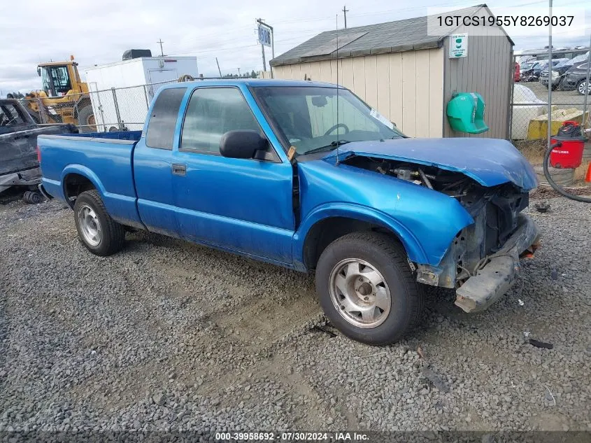 2000 GMC Sonoma Sls VIN: 1GTCS1955Y8269037 Lot: 39958692