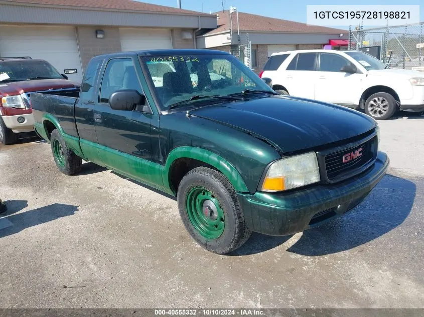 1GTCS195728198821 2002 GMC Sonoma Sl