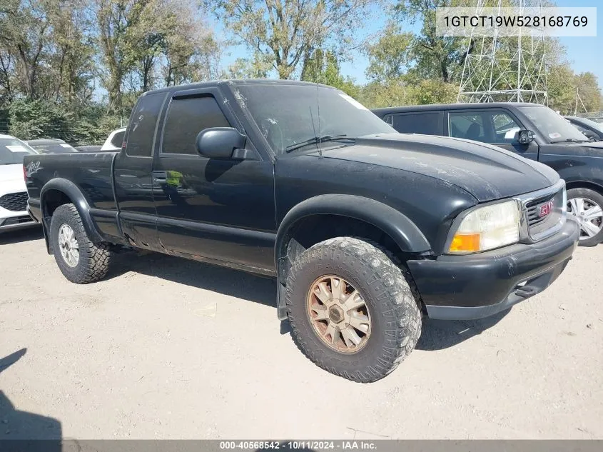 2002 GMC Sonoma VIN: 1GTCT19W528168769 Lot: 40568542