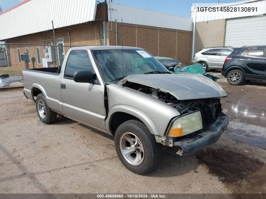 1GTCS145828130891 2002 GMC Sonoma Sl