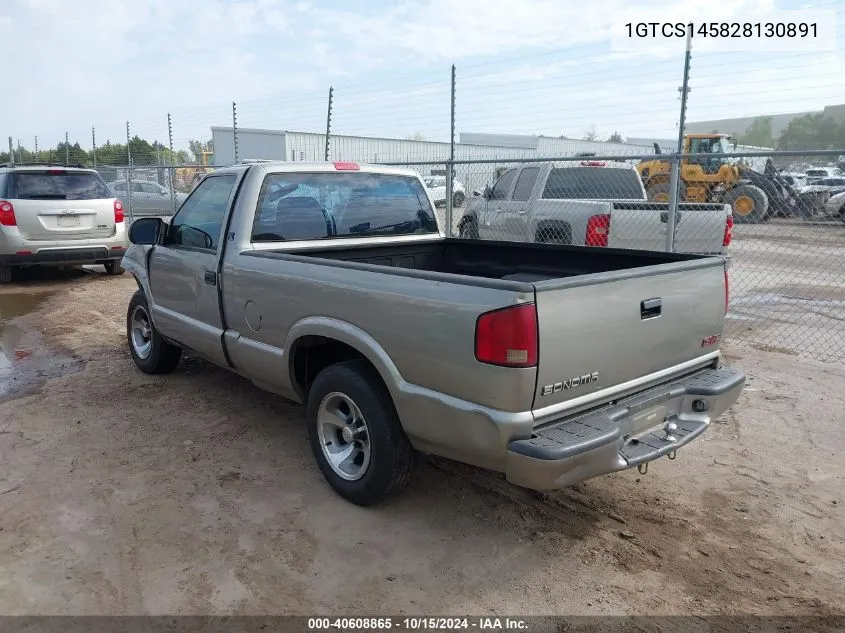 1GTCS145828130891 2002 GMC Sonoma Sl