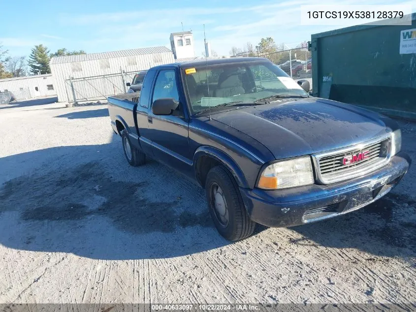 2003 GMC Sonoma Sls VIN: 1GTCS19X538128379 Lot: 40633097