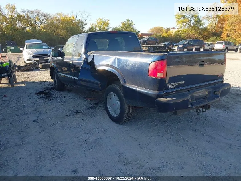 2003 GMC Sonoma Sls VIN: 1GTCS19X538128379 Lot: 40633097