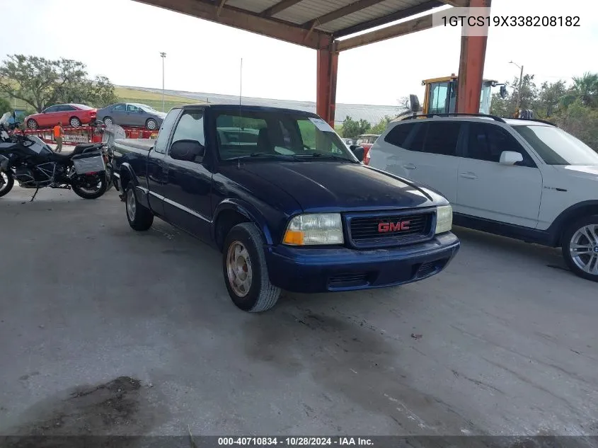 2003 GMC Sonoma Sls VIN: 1GTCS19X338208182 Lot: 40710834