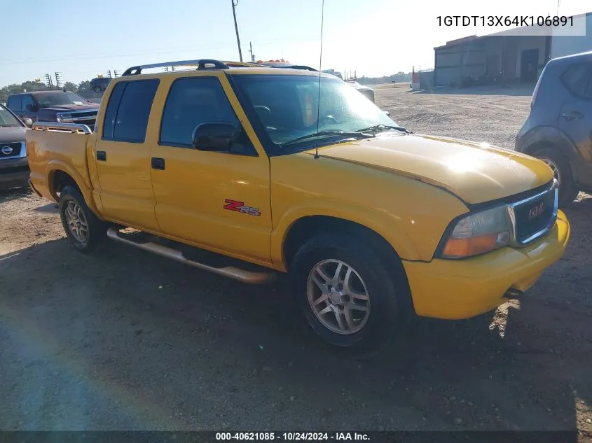 1GTDT13X64K106891 2004 GMC Sonoma Sls