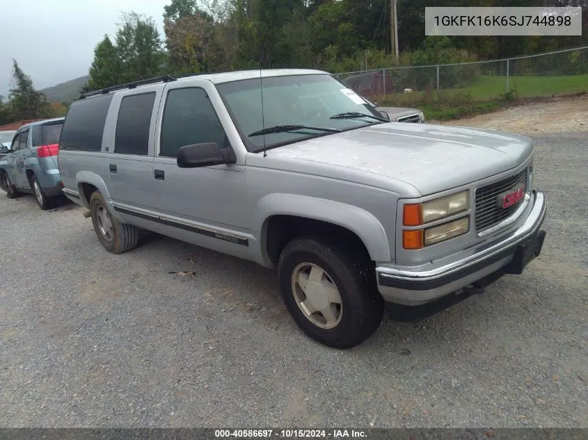 1995 GMC Suburban K1500 VIN: 1GKFK16K6SJ744898 Lot: 40586697