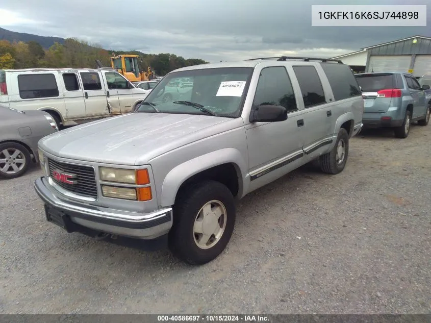 1995 GMC Suburban K1500 VIN: 1GKFK16K6SJ744898 Lot: 40586697