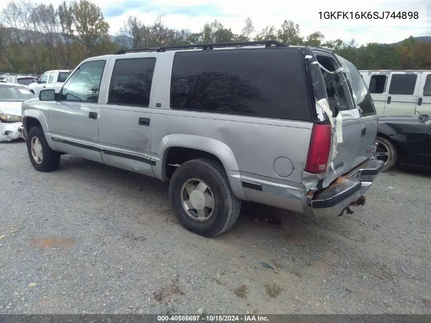 1995 GMC Suburban K1500 VIN: 1GKFK16K6SJ744898 Lot: 40586697