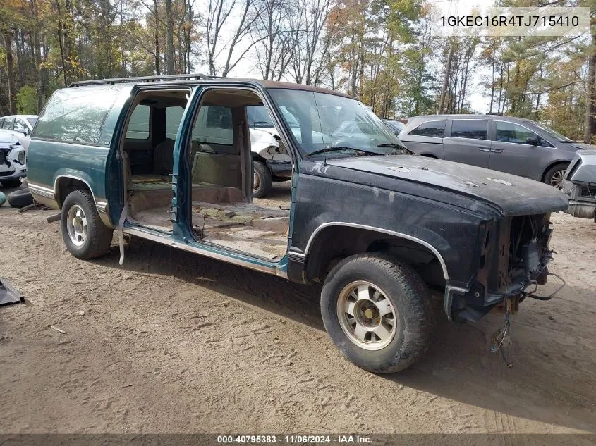 1996 GMC Suburban C1500 VIN: 1GKEC16R4TJ715410 Lot: 40795383