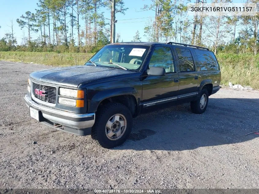 1997 GMC Suburban 1500 Sl VIN: 3GKFK16R1VG511157 Lot: 40728176