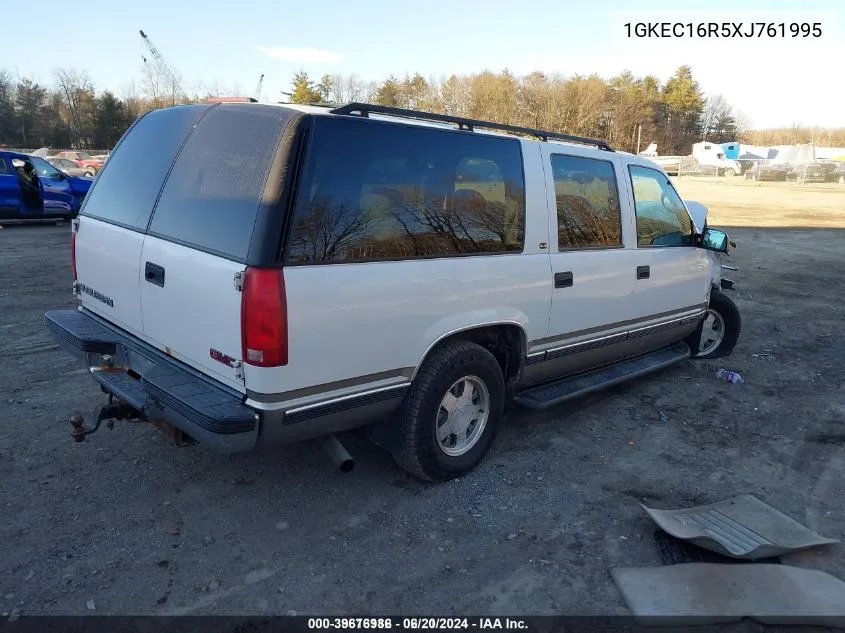 1999 GMC Suburban 1500 Sl VIN: 1GKEC16R5XJ761995 Lot: 39676986