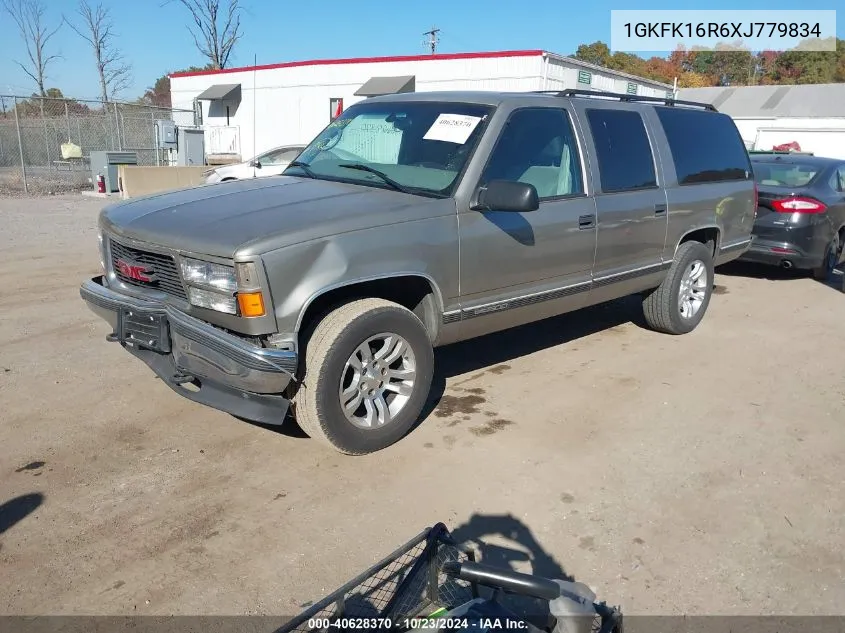 1999 GMC Suburban 1500 Sl VIN: 1GKFK16R6XJ779834 Lot: 40628370