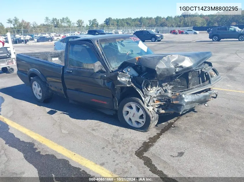 1991 GMC Syclone VIN: 1GDCT14Z3M8800295 Lot: 40651668