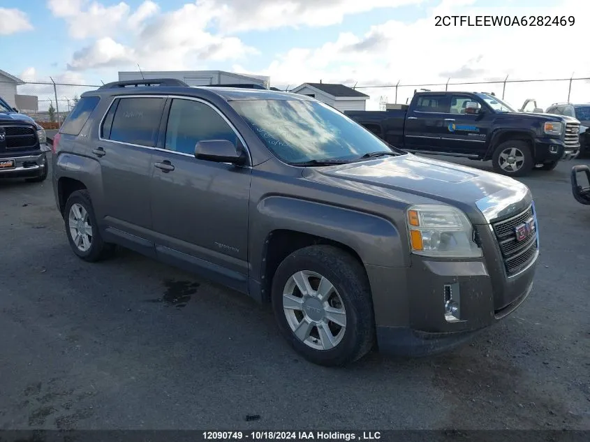 2010 GMC Terrain VIN: 2CTFLEEW0A6282469 Lot: 12090749