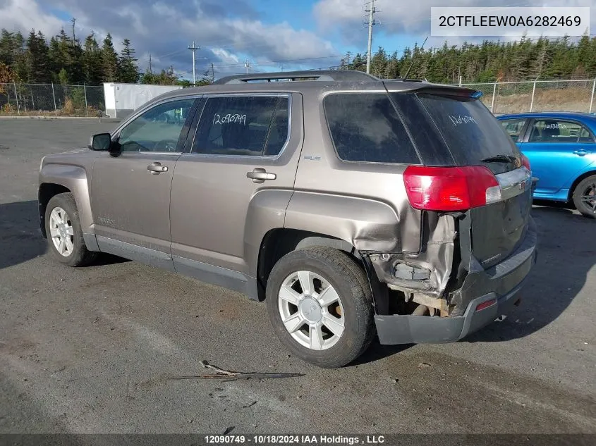 2010 GMC Terrain VIN: 2CTFLEEW0A6282469 Lot: 12090749