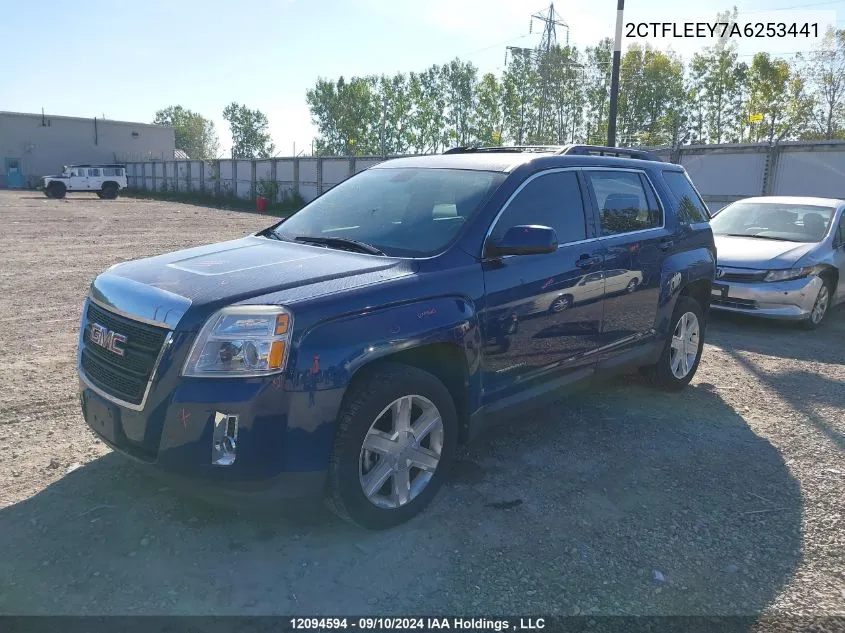 2010 GMC Terrain VIN: 2CTFLEEY7A6253441 Lot: 12094594