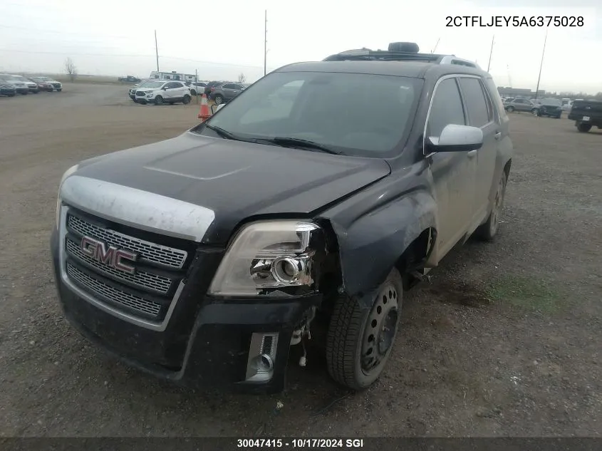 2010 GMC Terrain Slt VIN: 2CTFLJEY5A6375028 Lot: 30047415