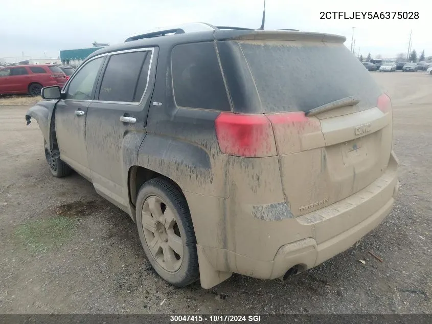 2CTFLJEY5A6375028 2010 GMC Terrain Slt