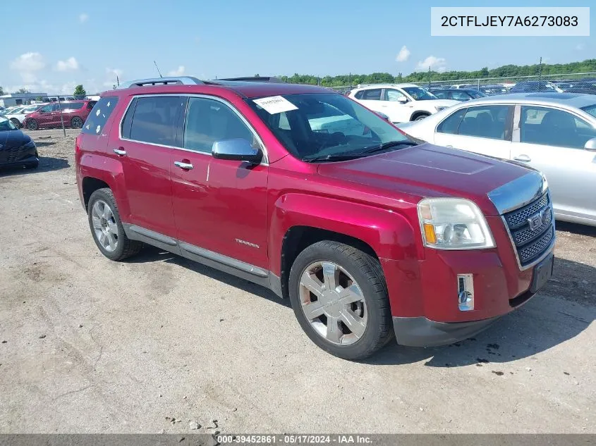 2010 GMC Terrain Slt-2 VIN: 2CTFLJEY7A6273083 Lot: 39452861