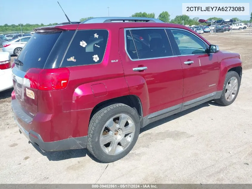 2010 GMC Terrain Slt-2 VIN: 2CTFLJEY7A6273083 Lot: 39452861