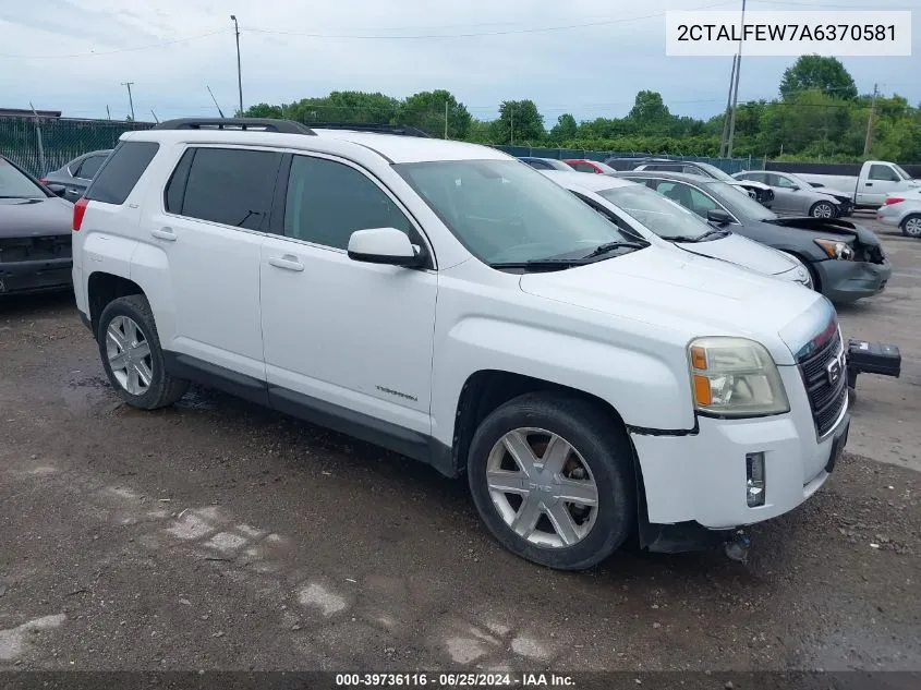 2010 GMC Terrain Slt-1 VIN: 2CTALFEW7A6370581 Lot: 39736116