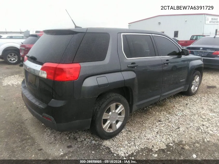 2CTALBEW7A6391729 2010 GMC Terrain Sle-1