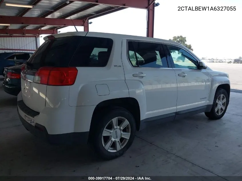 2010 GMC Terrain Sle-1 VIN: 2CTALBEW1A6327055 Lot: 39917704