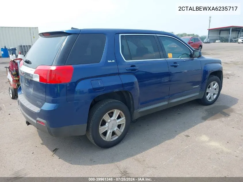 2CTALBEWXA6235717 2010 GMC Terrain Sle-1