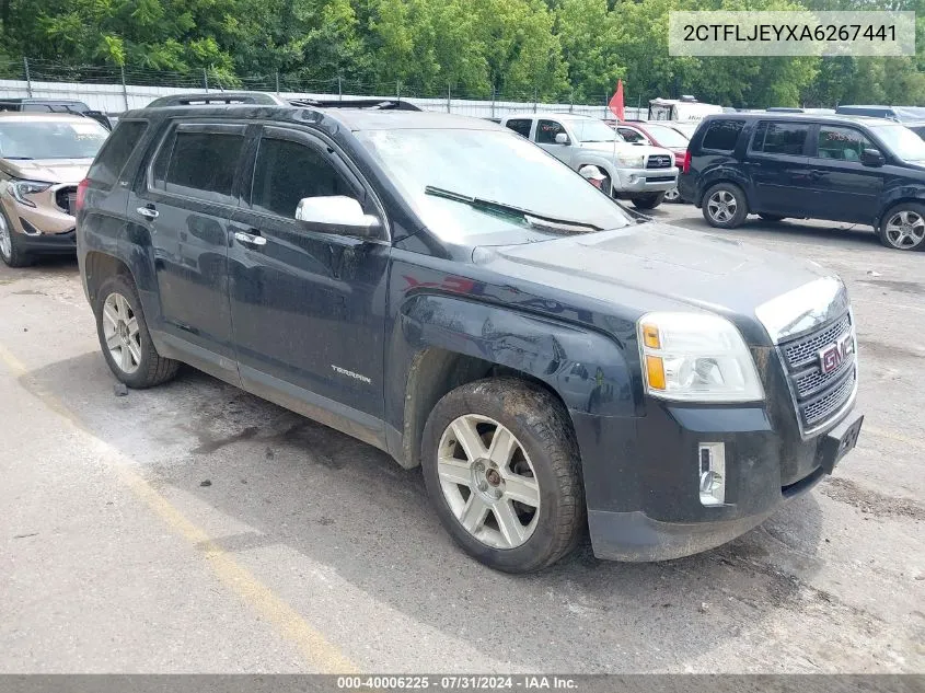 2010 GMC Terrain Slt-2 VIN: 2CTFLJEYXA6267441 Lot: 40006225