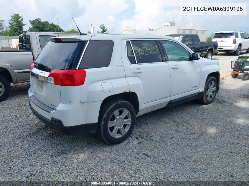 2CTFLCEW0A6399196 2010 GMC Terrain Sle-1