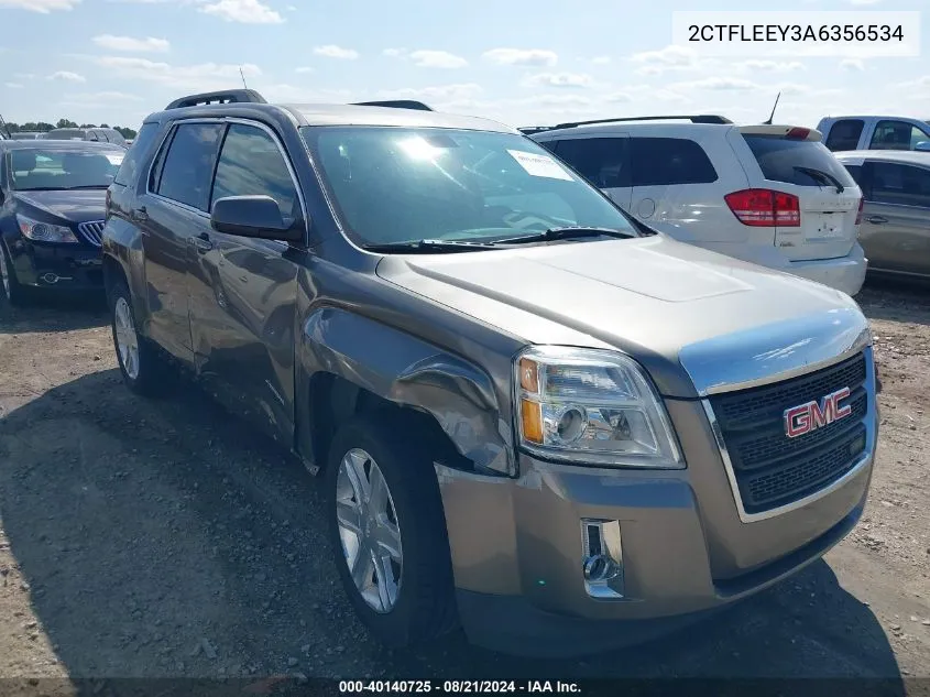 2CTFLEEY3A6356534 2010 GMC Terrain Sle-2